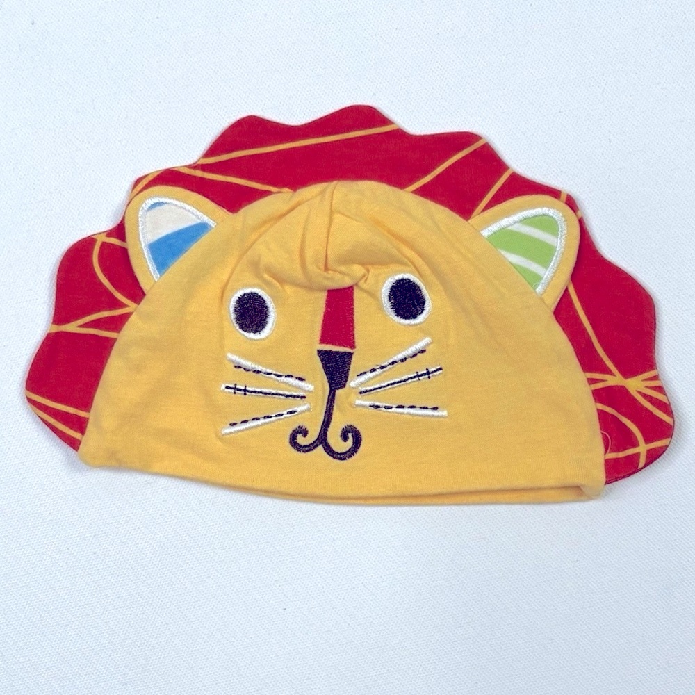 Lion Themed Baby Hat 3-6 Months